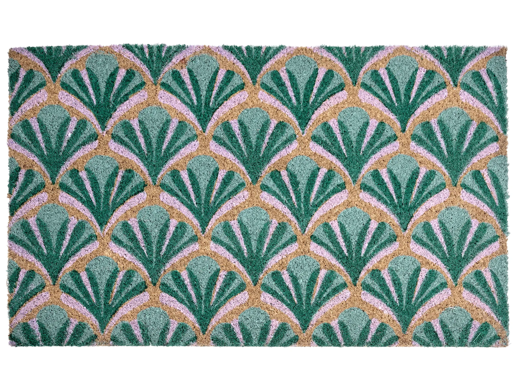 Dørmatte TATALIK Grønn 45 x 75 cm Kokosfiber_1049754