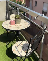 Caféset CARONA Metall Svart_1085808