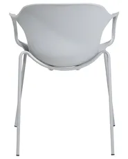 Set of 2 Dining Chairs ELBERT Light Grey_684998