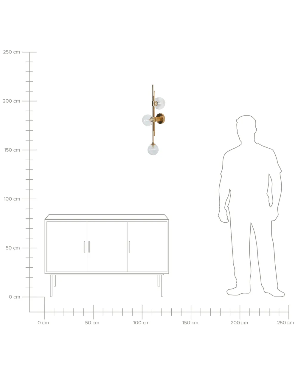Wall Lamp TULIJA Metal Gold_867064