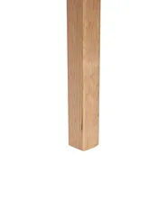 Set med 2 barstolar AMBLER Trä Ljusbrun/ Beige_1010709