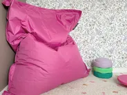 Sittsäck 300 L FUZZY 140 cm 180 cm Fuchsia_980281
