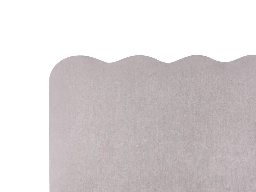 Ottoman Bed NANTERRE Chenille Taupe 160 x 200 cm (EU King Size)_1019586