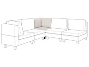 Hörnmodul UNSTAD Ljusbeige_891080