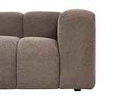Sofa 3-seter ANTOLA Bouclé Gråbrun_1161635