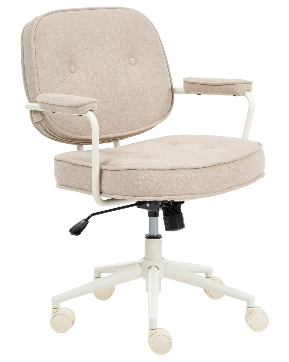 Desk Chair PARAMUS Boucle Light Beige_1110114