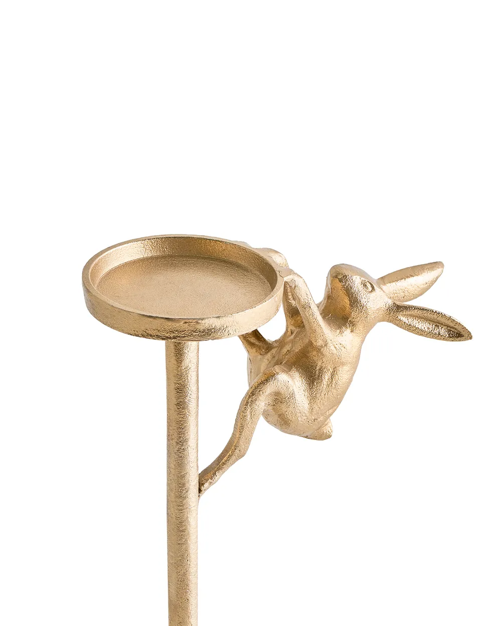 Candle Holder KOSOR 25 cm Metal Gold_1012642