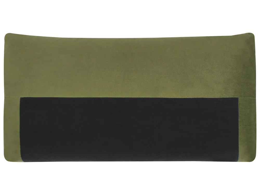 Sofa 3 Seater LUVOS Velvet Green_970551