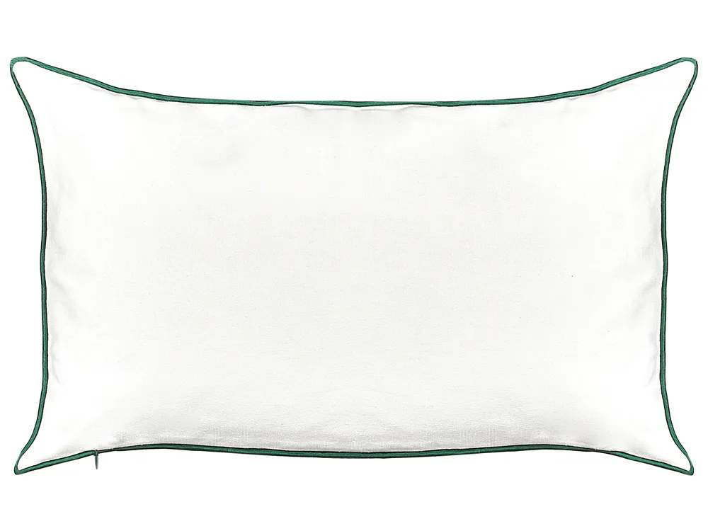 Set of 2 Decorative Cushions JOYCANDY 30 x 50 cm Cotton White Christmas Motif_946889