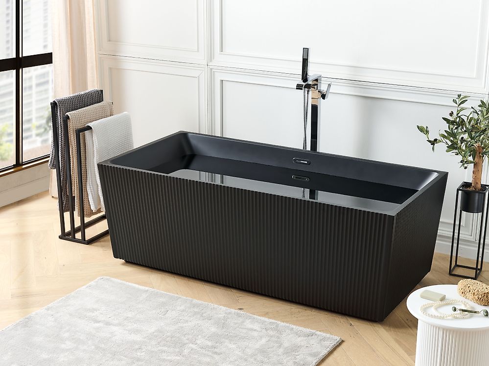 Freestanding Bathtub GOCTA 1700 x 800 mm Black