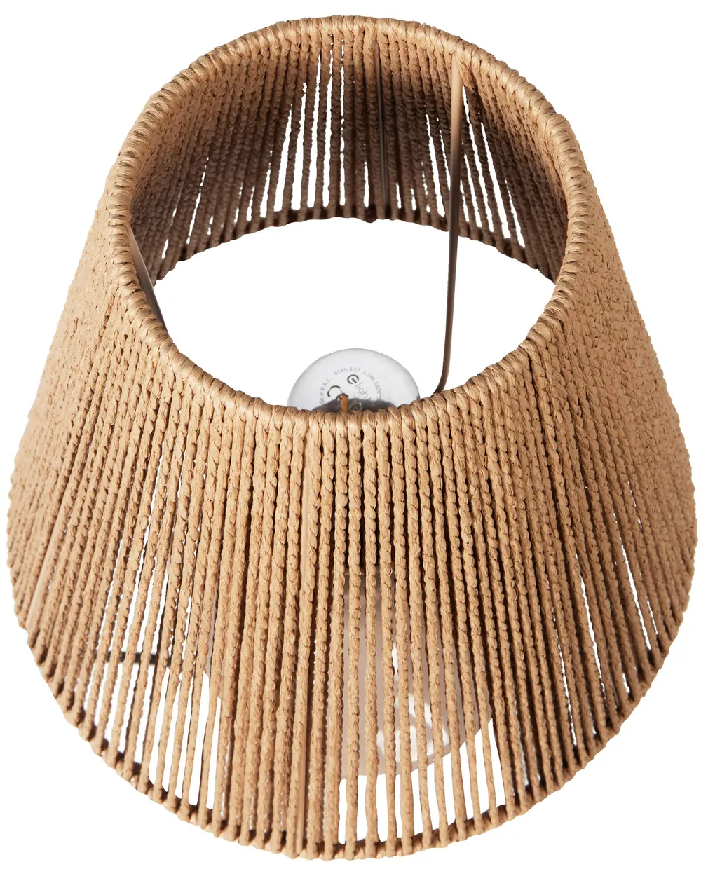 Bordslampa LARISSOS Keramik Taupe_897323