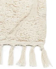 Rug SILCHAR Beige 140 x 200 cm Cotton_839242