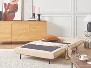 Single Sofa Bed SETTEN Velvet Beige_874973