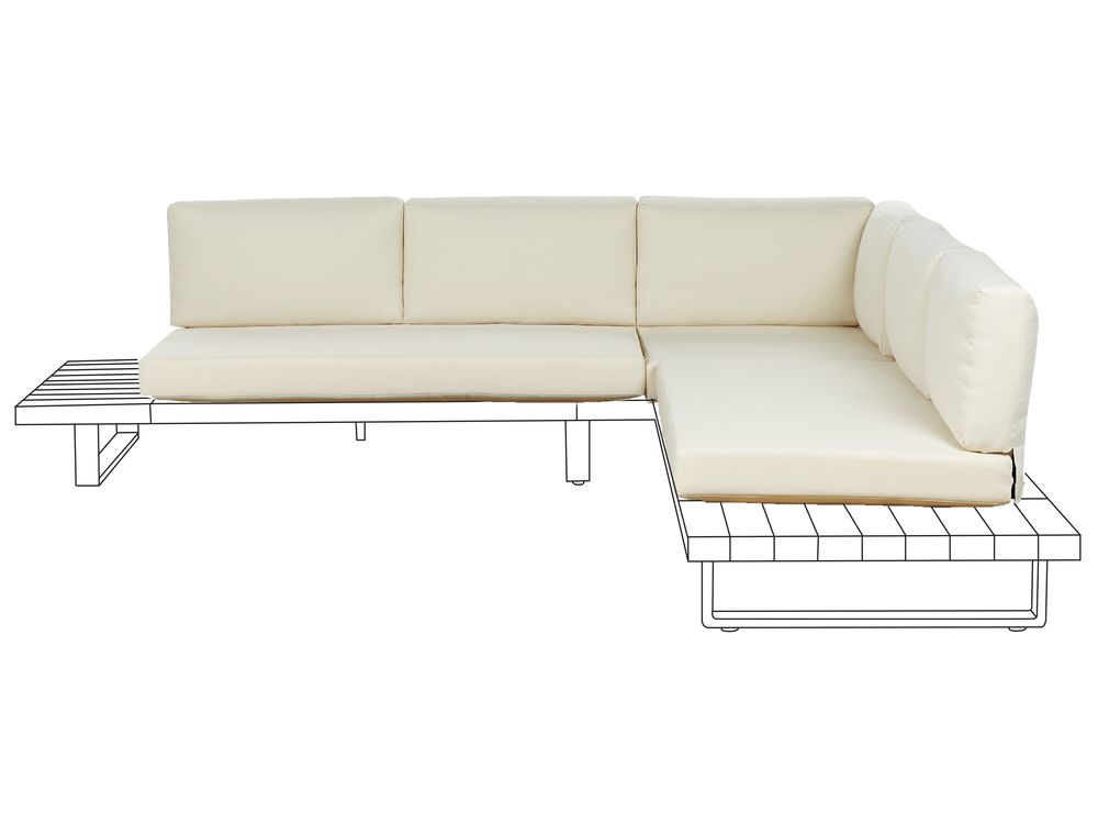 Outdoor Cushion Cover Set MYKONOS Off-White