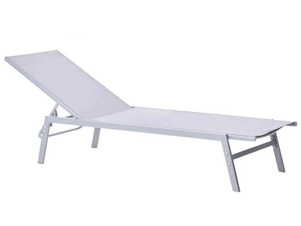 Sun Lounger NOLI Reclining Metal Grey_1027081