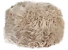 Sittpuff TUKKI Fuskpäls Beige