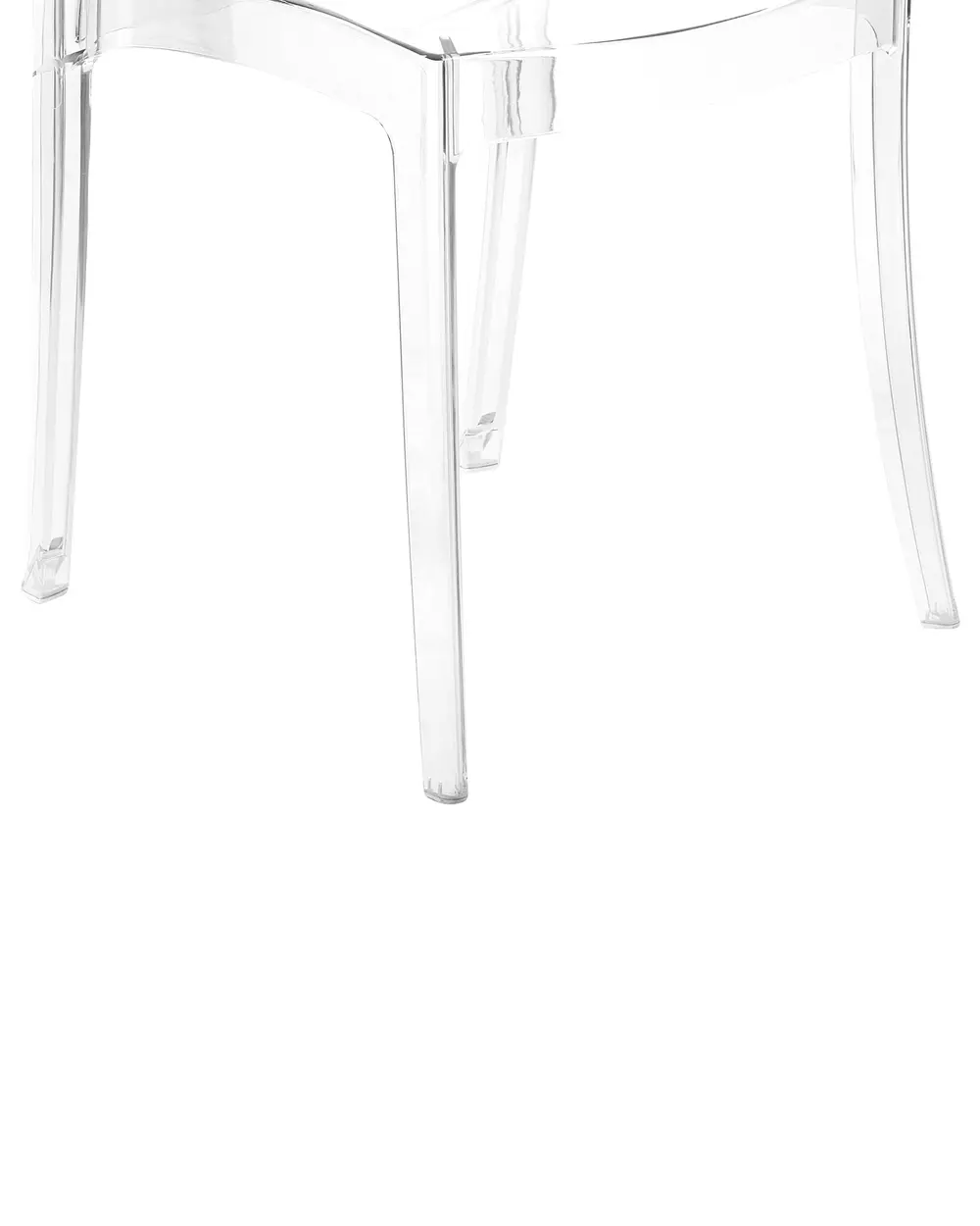 Set of 2 Dining Chairs COVINGTON Transparent_844638