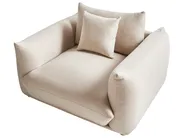 Soffgrupp 5-sits LUVOS Ljusbeige_972204