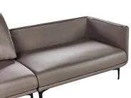 Sofa 3 Seater REVSNES Fabric Brown_965424