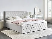 Säng med förvaring AMIENS Beige 180 x 200 cm_1185152