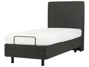 Adjustable Bed Fabric CASTELLAN 90 x 200 cm (EU Single) Dark Grey_987344