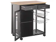 Kitchen Trolley BOVES Black_817395