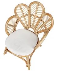 Kids Peacock Chair FLORENTINE II Rattan Natural_900827