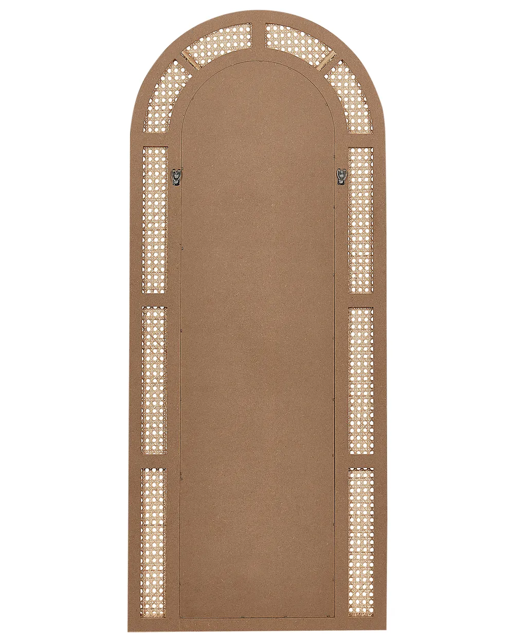 Wall Mirror FRANEY 50 cm 120 cm Rattan Natural_938892