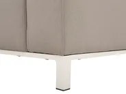 Trädgårdshörnsoffa med bord 5-sits BELIZE Modulär Beige Vänstervänd_754178