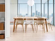 Dining Table KEHO Dark Oak 200 cm 90 cm_1010875