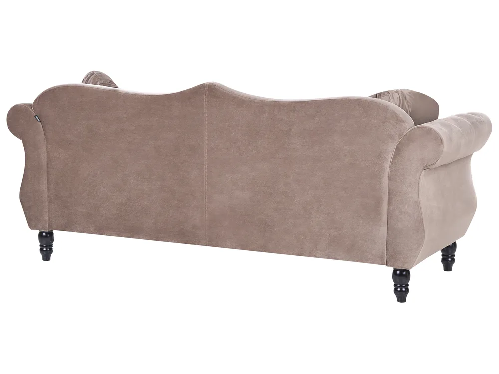 Soffgrupp 5-sits SKIEN Sammet Taupe_1034478