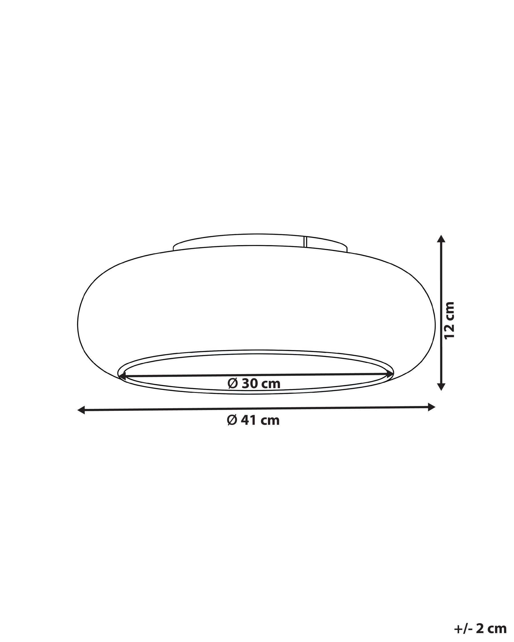 LED Ceiling Lamp NITH with Dimmer Glass Transparent_1107137