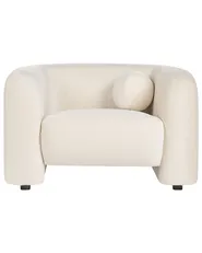 Armchair LEIREN Velvet Off-White_920679