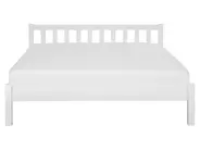 Säng med lamellram Furu FLORAC 160 x 200 cm Vit_754673