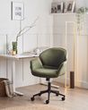 Desk Chair BELMAR Fabric Green