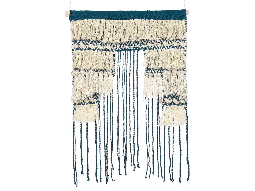 Fabric Wall Hanging NADRA Cotton 77 cm Light Beige
