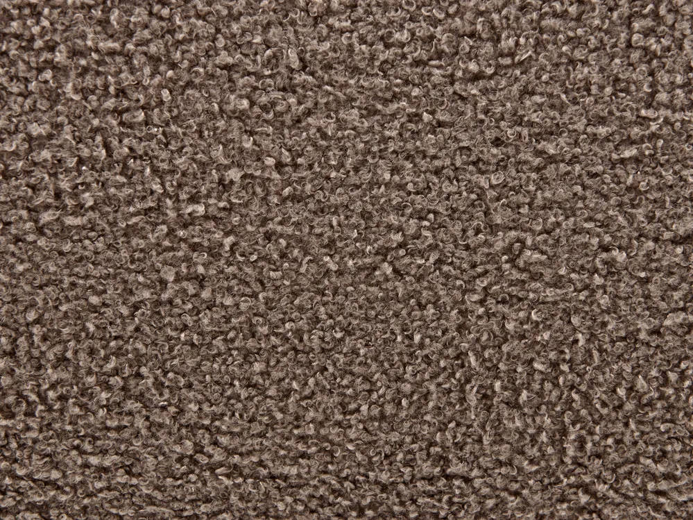 Bed Boucle BAJONNA 180 x 200 cm (EU Super King) Brown_1007239