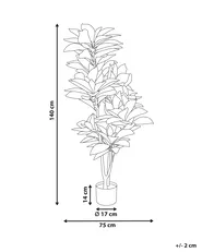 Konstgjord växt CODIAEUM 140 cm Grön_917195