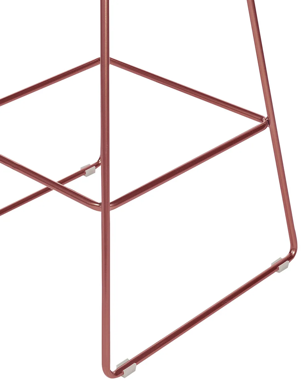Set med 2 barstolar FREDONIA Metall Roséguld_868352