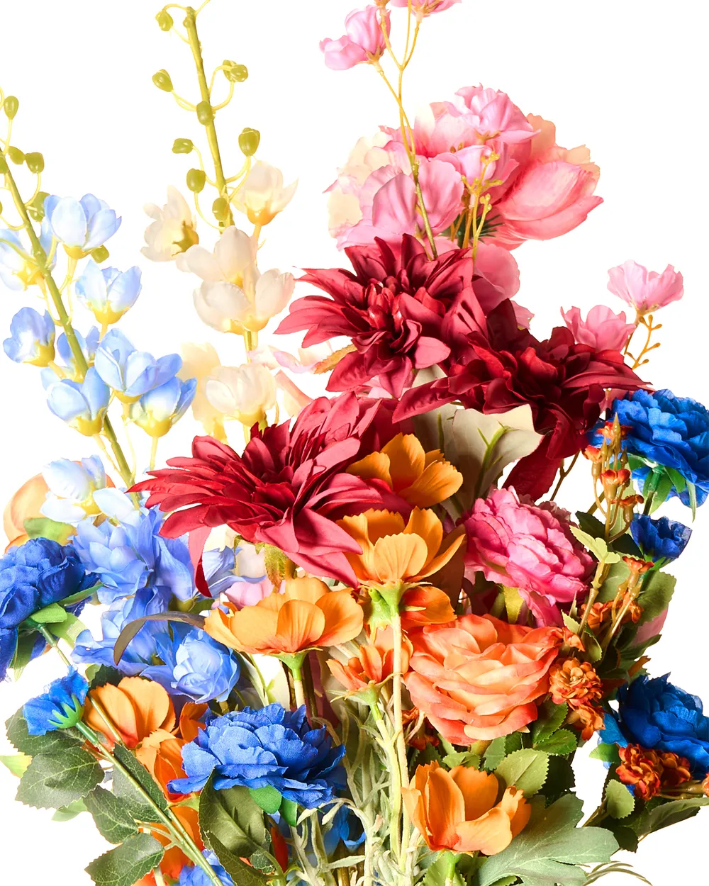 Konstgjord blomsterbukett GRADIL 75 cm Flerfärgad_1028451