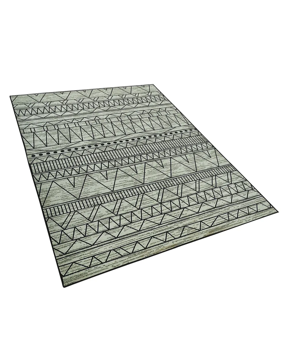 Matta KEBAN Svart 160 x 230 cm_796363