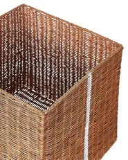 Set of 3 Baskets Christmas Gifts CADEAU Rattan Natural_880272