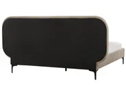 Säng med lamellram Sammet SUZETTE 140 x 200 cm Beige_916052