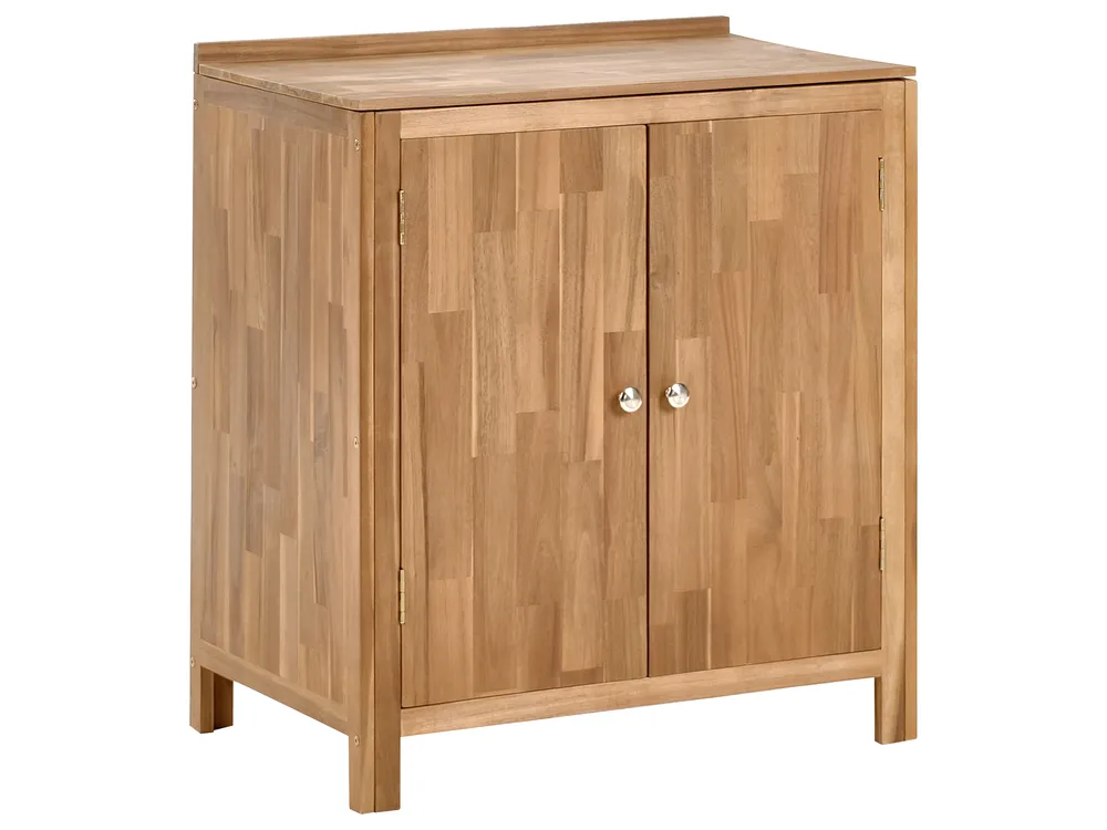 Outdoor Kitchen Cabinet VENOSA Brown Acacia Wood