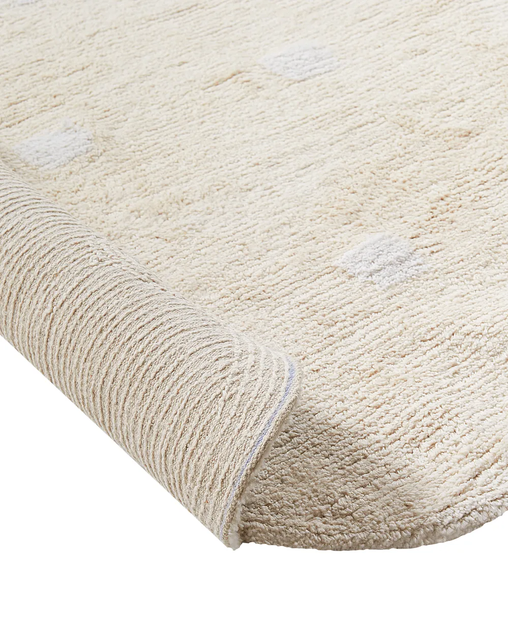 Barnmatta SAREKI Beige 140 x 200 cm Bomull_906832