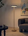 LED-lattiavalaisin EVENLODE himmennettävä Metalli Musta