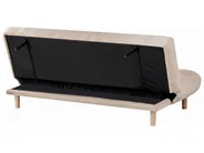 Sofa Bed 2 Seater RISOR Boucle Beige_1053615