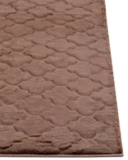 Faux Fur Rug GHARO Brown 80 x 150 cm_866686