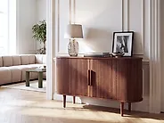2 Door Sideboard SORELL Dark Brown_1166591