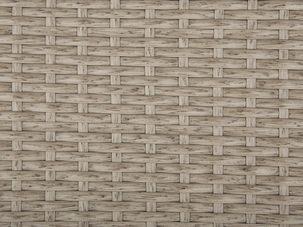 Storage Box MODENA 126 cm 46 cm PE Rattan Taupe_776507